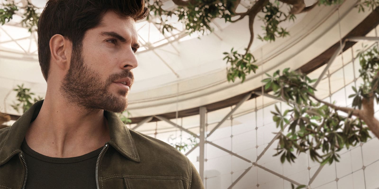 The Scent For Men Standing Between City & Nature