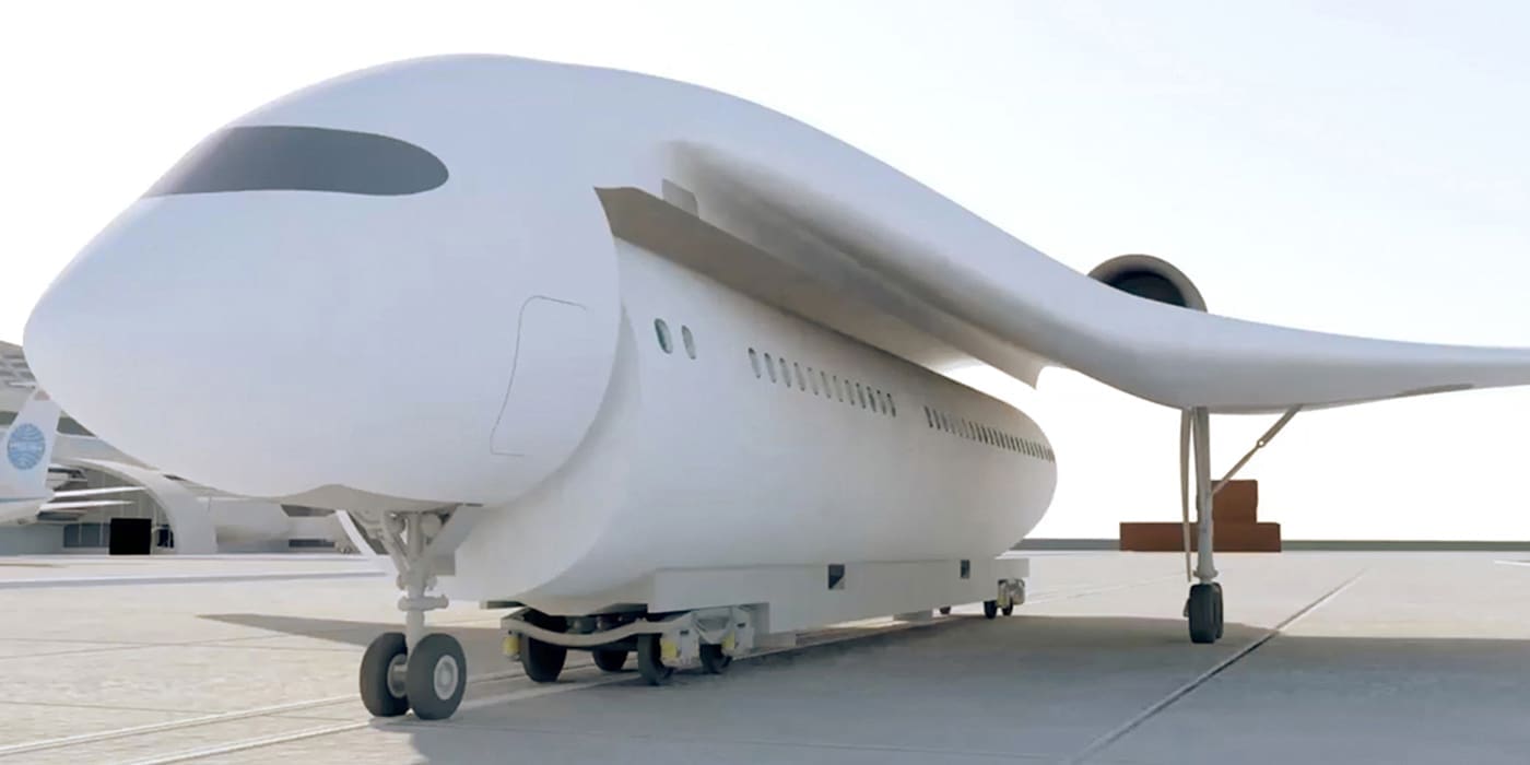 A Train That Becomes a Plane