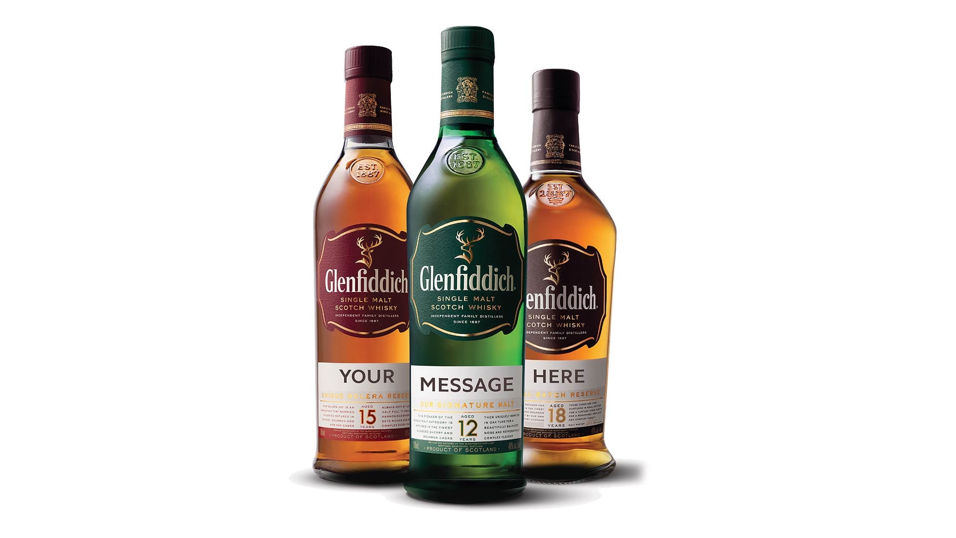 Make Your Own Mark On Glenfiddich