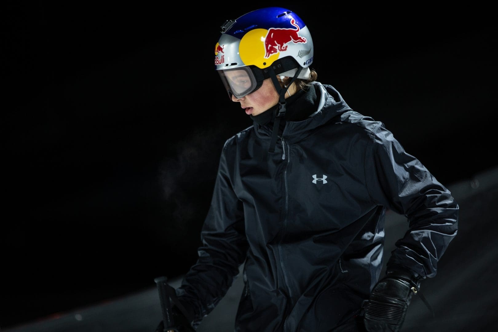 Skiing With Under Armour