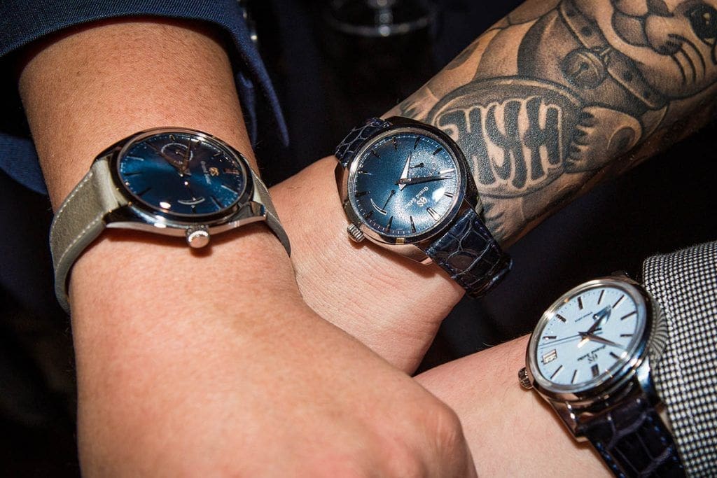 Celebrating with Grand Seiko watches