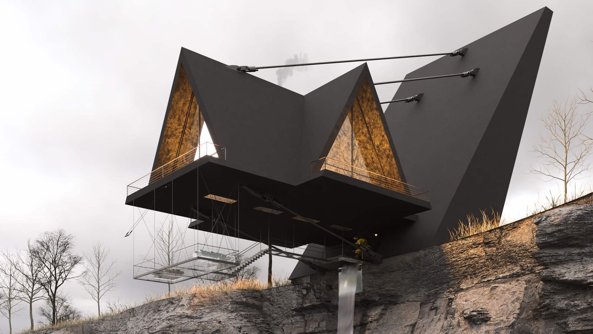 Would You Live In This Death Defying Cabin?