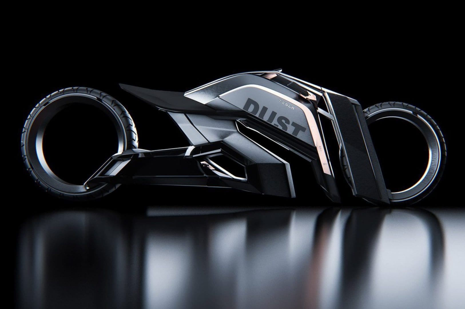 The Tesla Electric Motorcycle: Tron Meets Tesla