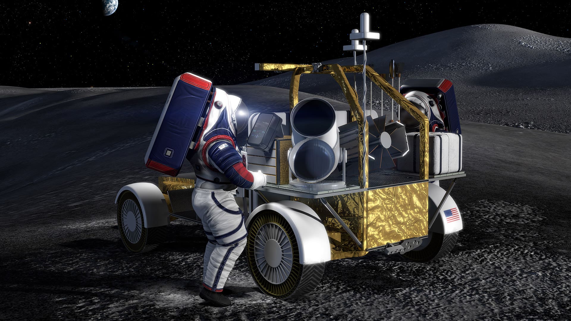 NASA’s Bug On The Moon