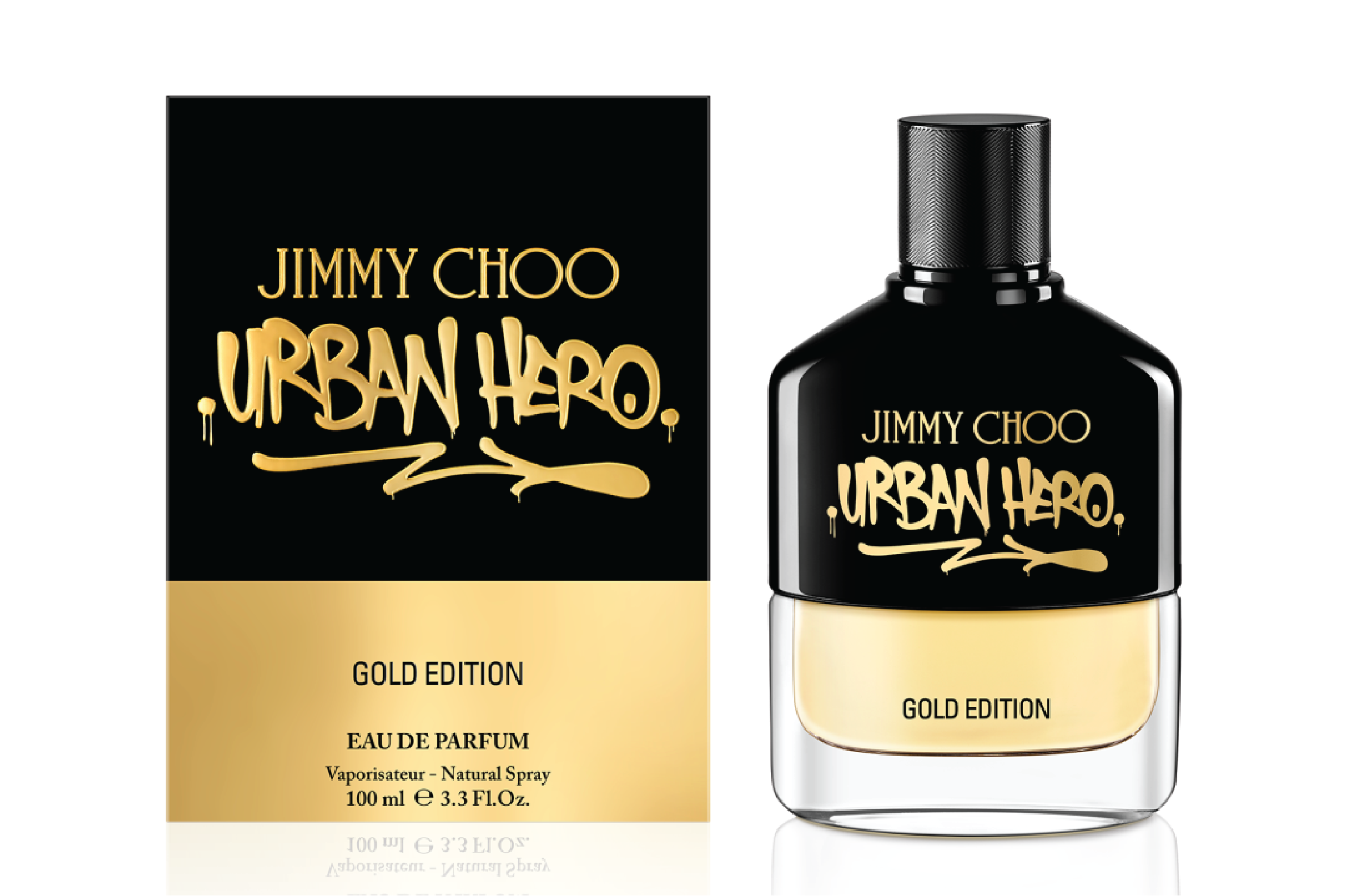 Harness The Maverick Spirit of Graffiti with Jimmy Choo Urban Hero Gold