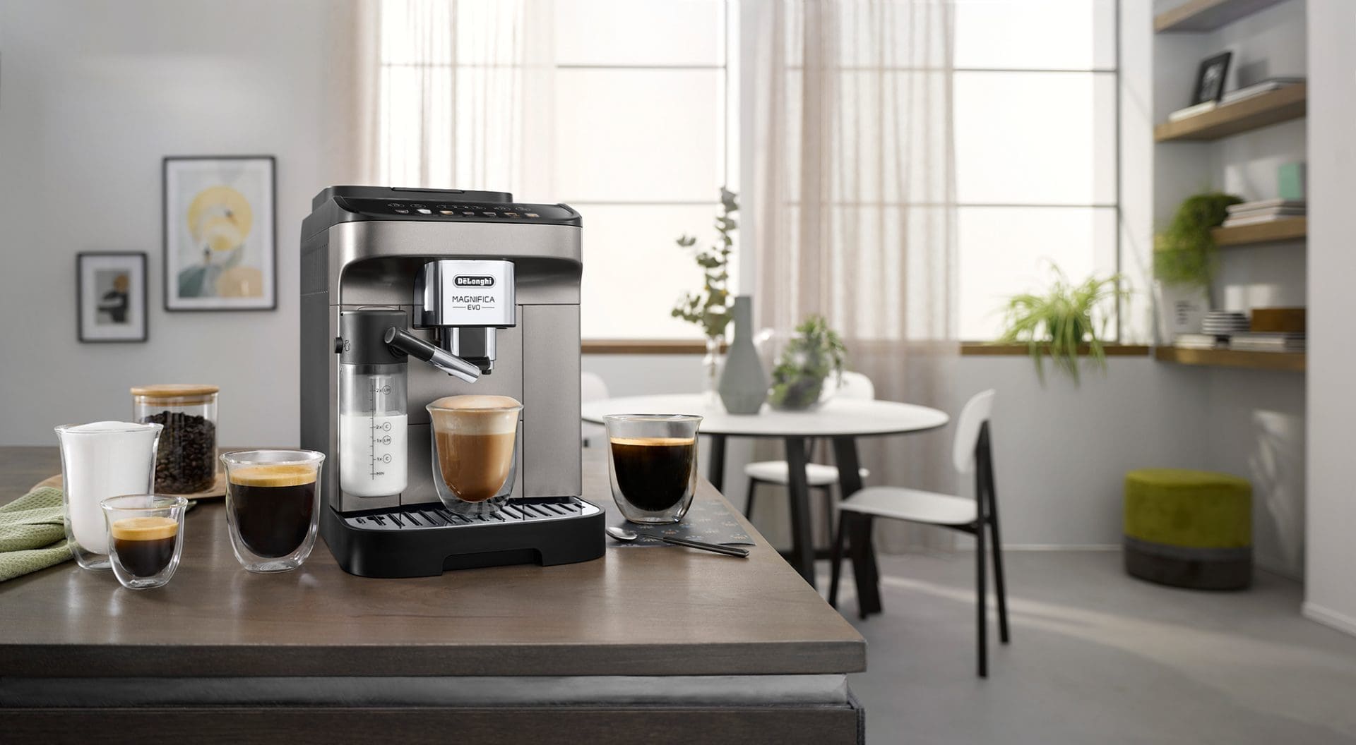 Forget The Morning Rush With This At-Home Barista