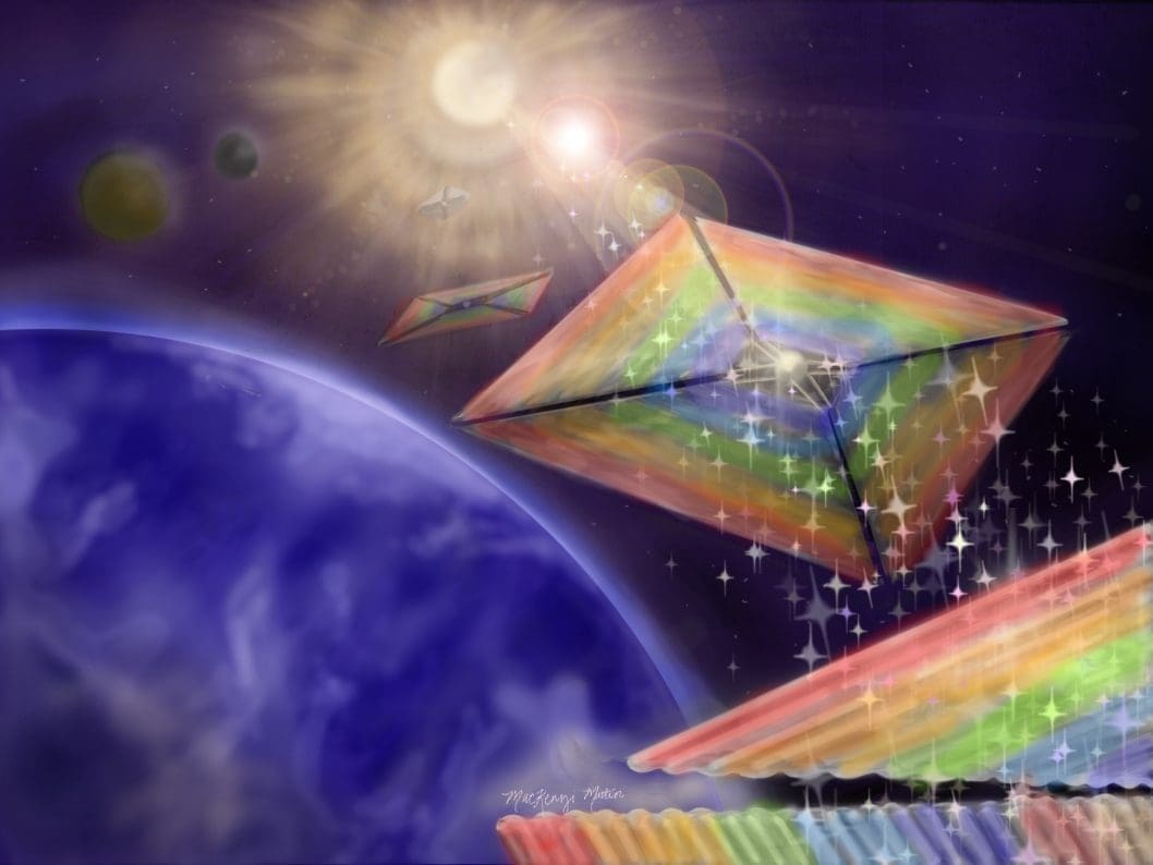 Sailing Into Space