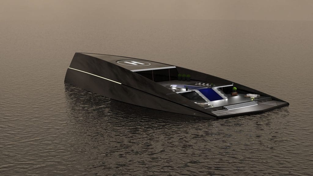 The UFO Superyacht