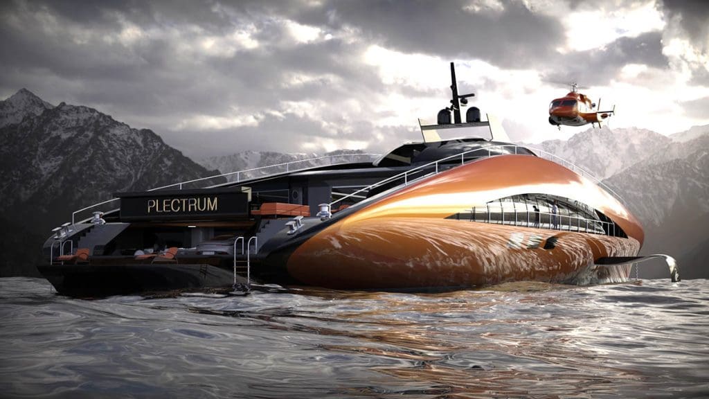 Lazzarini’s Latest Flying Yacht