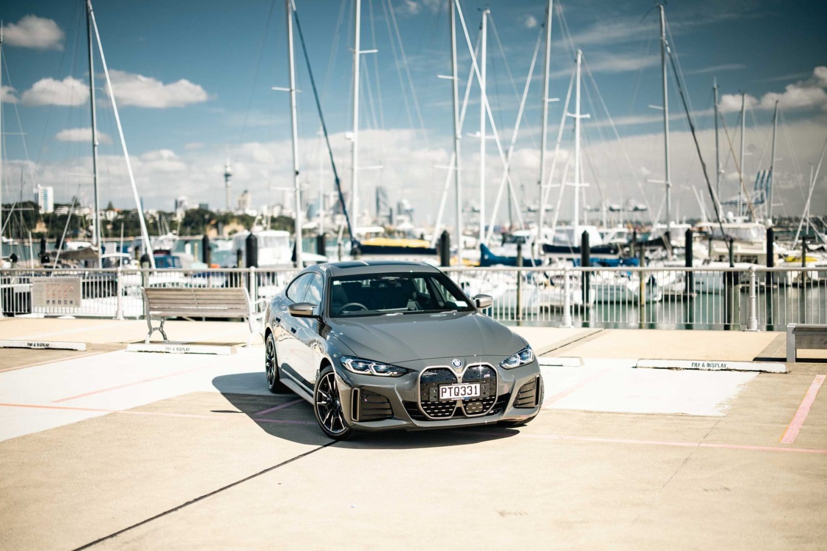 100% Green, 100% Cool. The BMW i4 M50