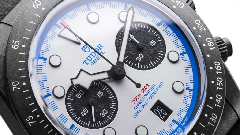 The Tudor Black Bay Chrono Carbon 25 Was Made For F1 The Tudor Black Bay Chrono Carbon 25 Was Made For F1