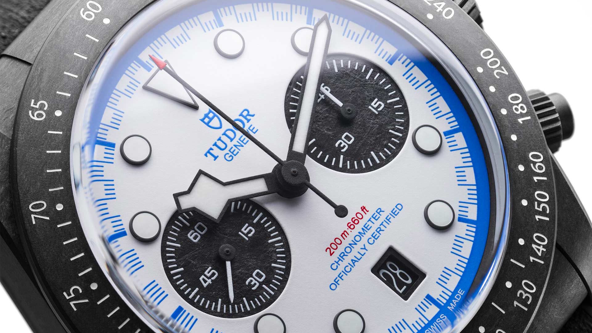 The Tudor Black Bay Chrono Carbon 25 Was Made For F1