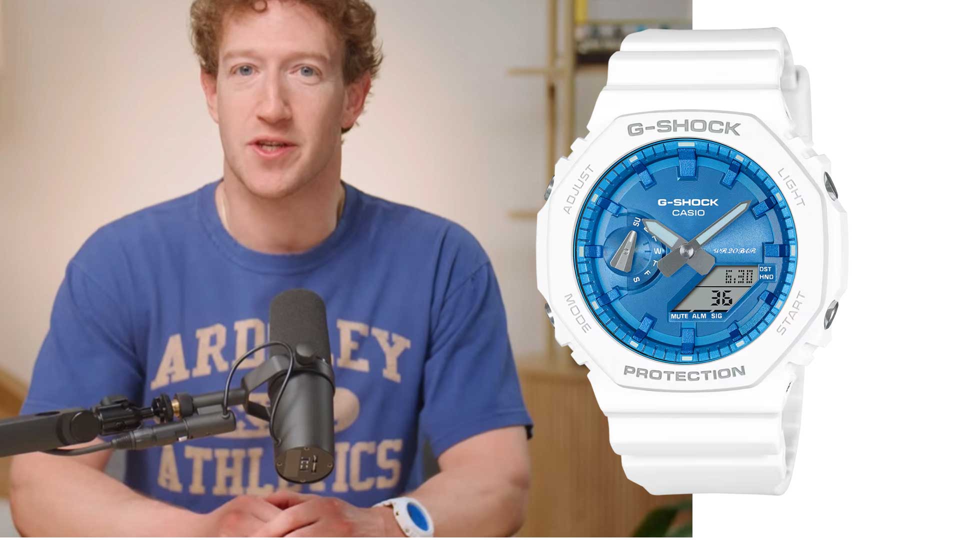 Where Do You Go After You Buy the rarest watch on earth? Back to Casio: Zuckerberg’s Latest Rare Watch