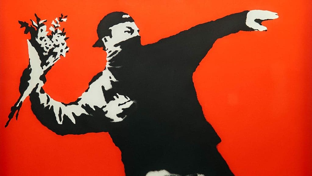 Behind the The Art of Banksy with Michel Boersma Behind the The Art of Banksy with Michel Boersma